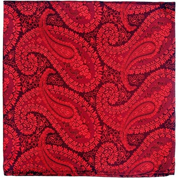 5 Piece Assorted Woven Microfiber Premium Pocket Square Gift Box Set - Picture 2 of 8